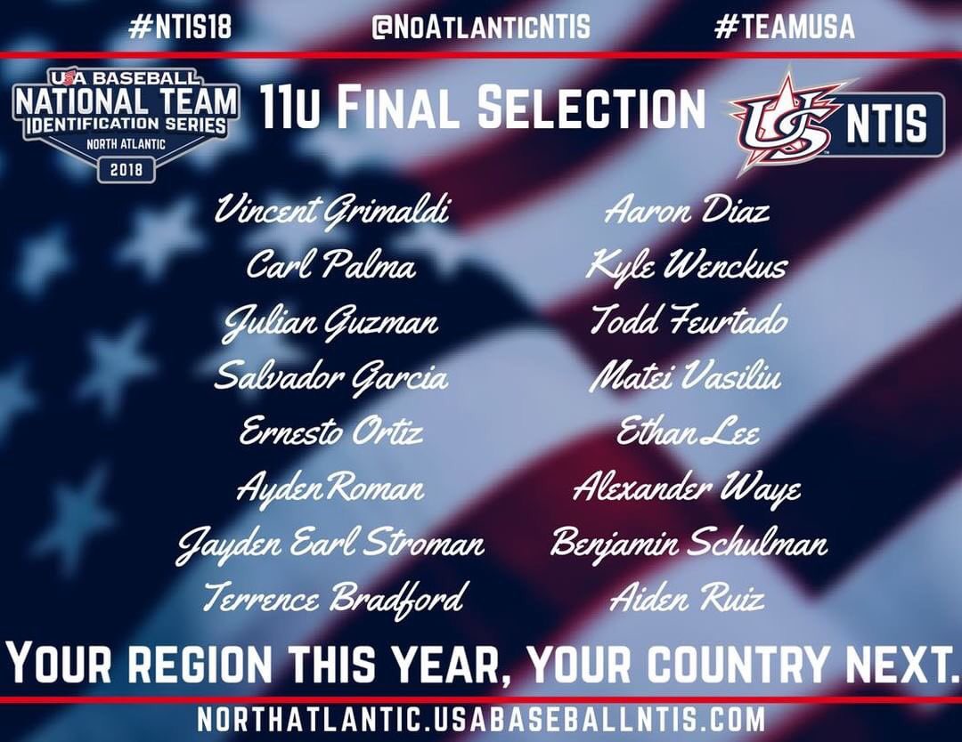 STR0's tweet photo. Shout to my brother on making the 11U @USABaseball National Team. Young legend. Keep going J! https://t.co/hhZ02npZkX