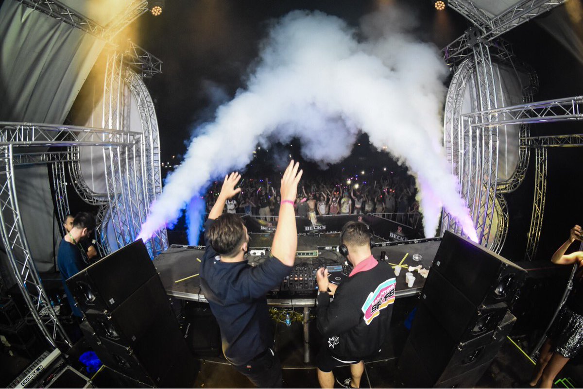 DropDepartment's tweet image. When we go to Brčko - we usually tend to press play and go bananas on Co2 💨 
BiH Color Fest was mental! 💥💥💥