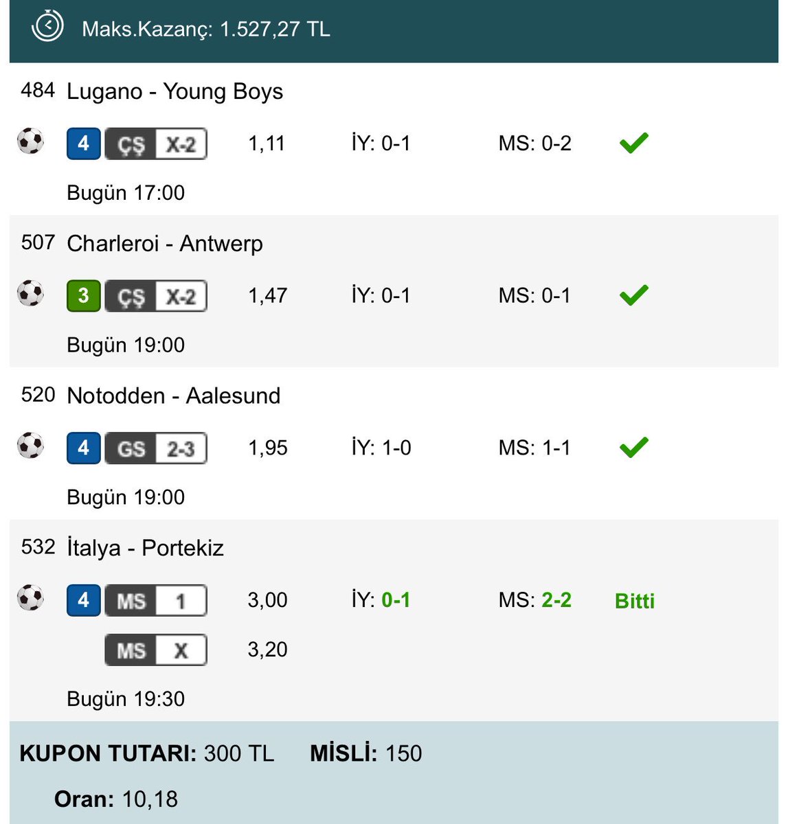 Günün Bankosu İle Üyelerimize  Kazandırdık Sizde Bizimle Birlikte Olmak İstiyorsanız İnstagram:ensarbeyofficial10 Hesabımızdan Ulaşabilirsiniz. #iddaa #fenerbahçe #iddaacibabaci #iddaakupon #iddaakuponum #iddaauzmani  #iddaabayi #galatasaray #besiktas #ensarbeyofficial