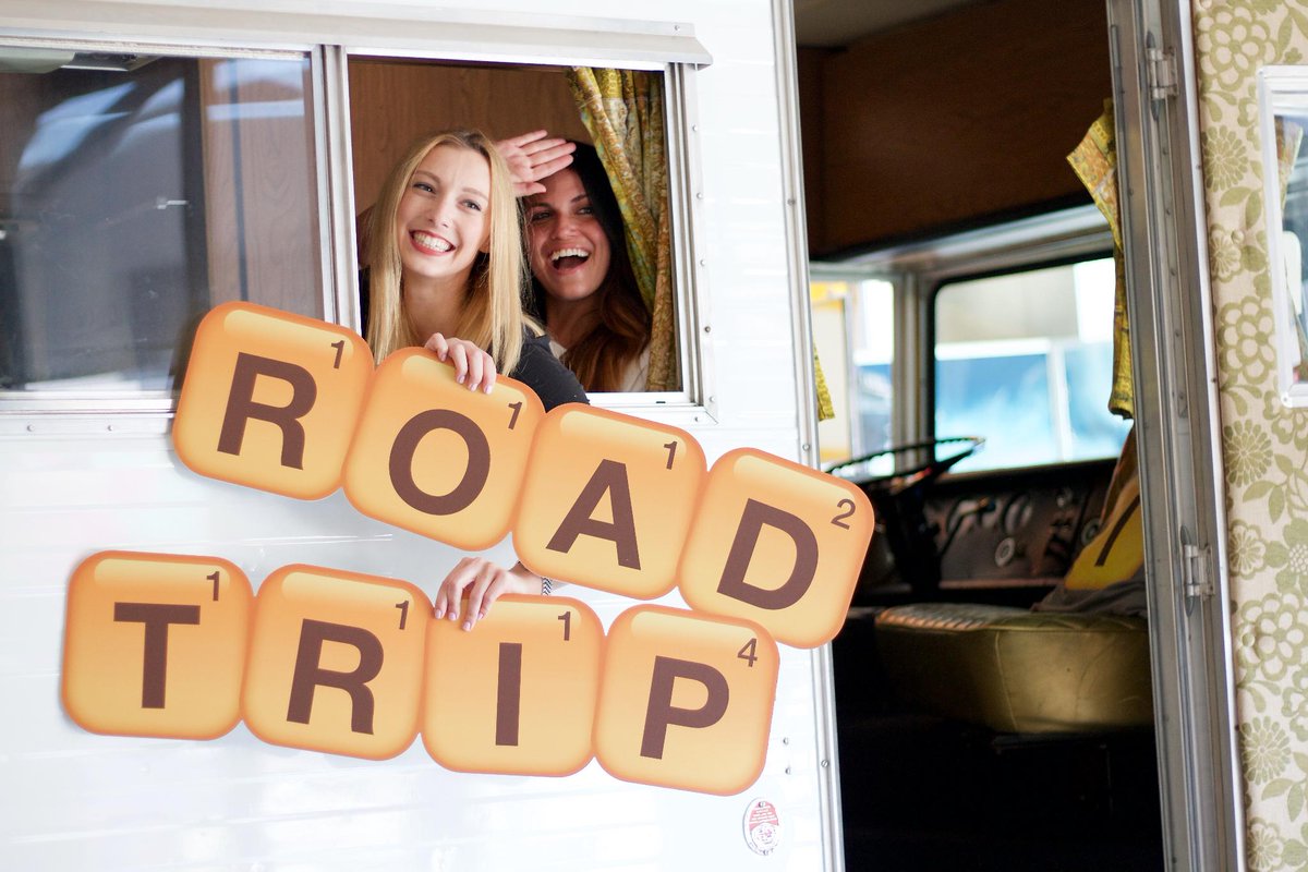 We just packed our bags and we’re ready to go. Join us for a hella fun road trip. Best part? We’ll be featuring popular slang words at each destination that you can play in the game bit.ly/2vhgGIP #RoadTripWithFriends