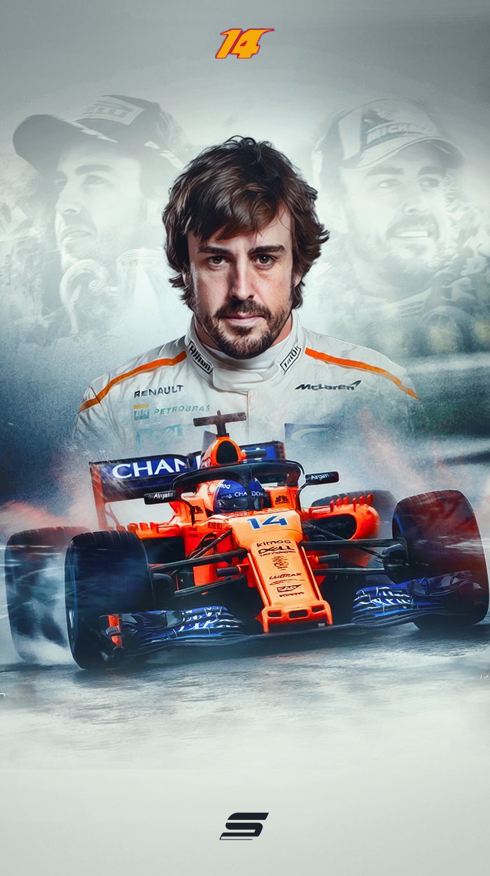 Happy birthday Fernando Alonso Wallpaper 2018. I hope you like it! 