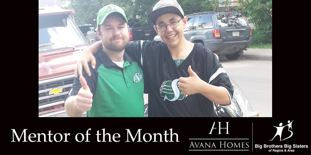 Avana Homes Presents - Mentor of the month!

Meet Kyle Simmons ! For the complete story, click here : facebook.com/BBBSRegina/pho…
@Avanahomes