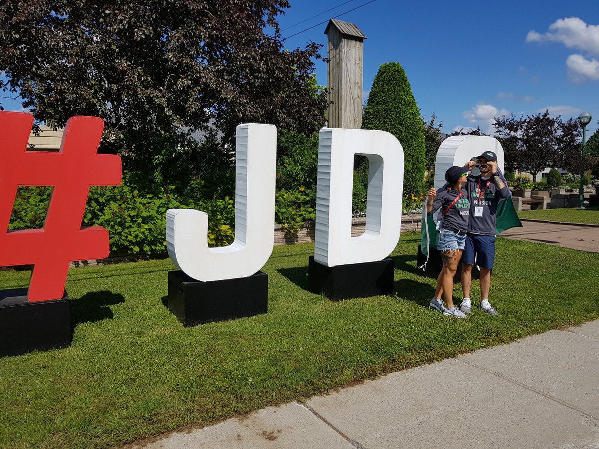 Fiers parrain et marraine du #Saglac aux #JDQ2018  ! Félicitations à tous nos jeunes! #gosaglacgo!