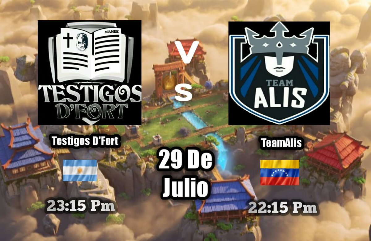 Partido del día!!!
A pocos partidos de que termine la liga
@TestigosDFortCR Vs <a href="/team_alis/">Alis eSports</a> se verán las caras hoy para ver quien tiene el mejor nivel competitivo
Suerte a los mencionados equipos!!!:)