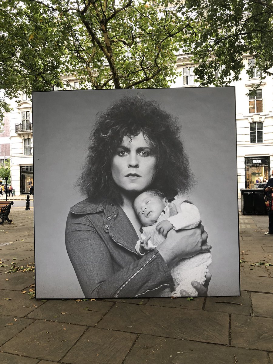 marcbolanschool's tweet photo. This beautiful image of #Marc and Rolan is part of the @Terry_ONeill People of Kensington and Chelsea exhibit in #SloaneSquare London #marcbolan https://t.co/jQAltzGwLH