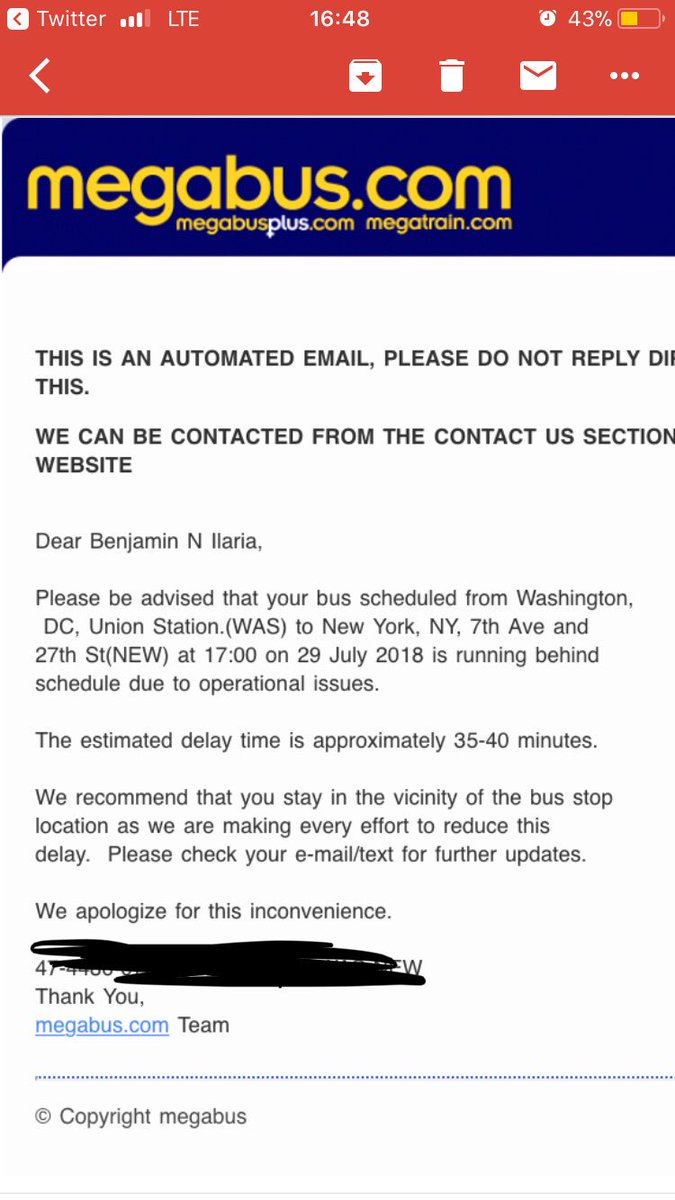 bens_jamin's tweet image. Lmao nice one @megabus, the attendant told us the driver wanted to take a nap. #operationalissues