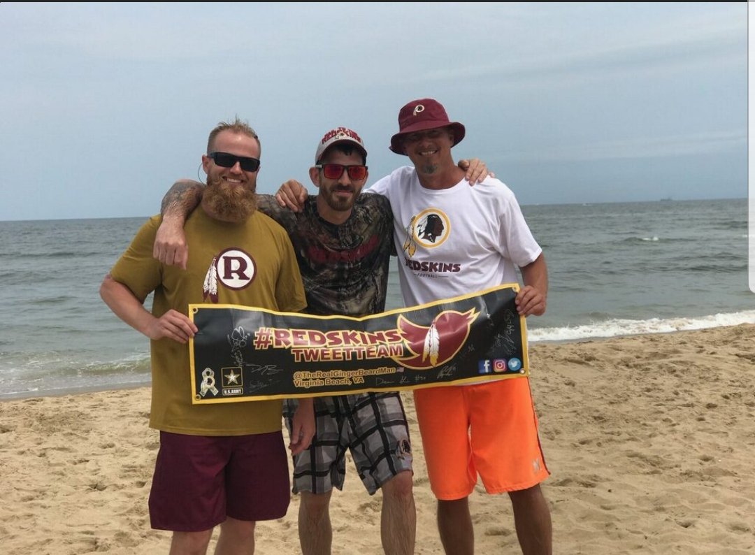 DEERSnBEERS's tweet photo. Great time hanging w/ @TheRealGingerB1 @karl_diesel. #Team757 are some great host's. #HTTR #RedskinsTweetTeam https://t.co/h7MdpfuVJ6
