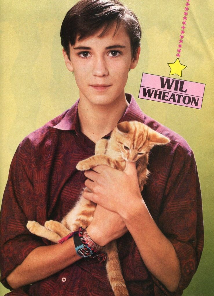 Happy Birthday Wil Wheaton!    We  you then and we  now!  