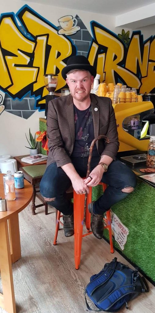 melbsinlich's tweet photo. What an eventful day/night... we were honoured to host a secret pop up for @thecomedy42 @thestreetcactus ... acts testing the waters for Edinburgh fringe... great as always from the team behind @comedy42 Chris & Lucy #comedy #lichfield #Staffordshire #wdyt #coffeecomedy https://t.co/AxFXaPkb20