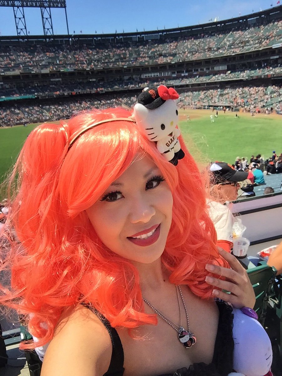 kittiecosplay's tweet photo. I’m at @SFGiants Hello Kitty Day!
⚾️🎀🐱 #SFGHelloKitty
#SFGiantsHelloKittyDay #HelloKittyDay #SFGiants #HelloKitty #ATTpark #ATTSocial #HelloKittyDress #HelloKittyGirl #LittleKittyGirl #Sanrio #kawaii #SF #sanfrancisco #selfie #cosplay #KittieCosplay @attparkofficial https://t.co/4Nv8xeCz0Z