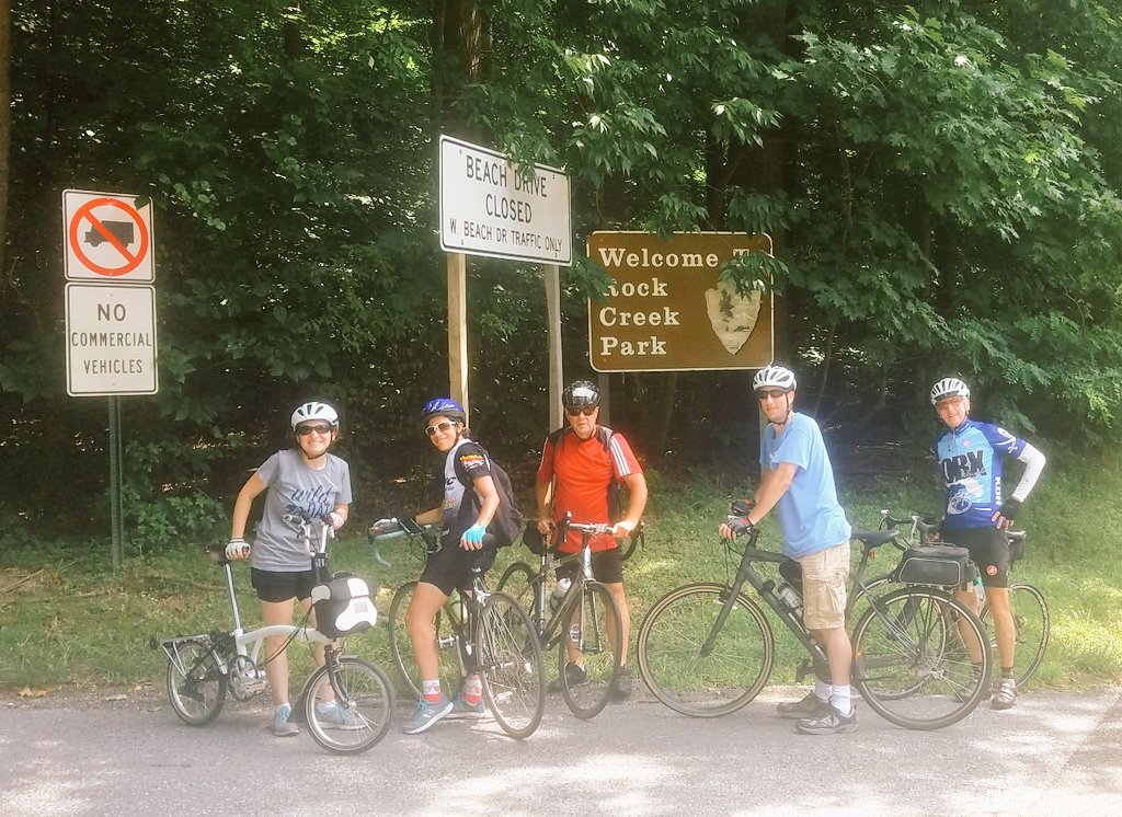 Chris_Roell's tweet photo. Rode 30 miles on today's @bicyclespace #CityExplorers ride around the Western Border of #bikedc & stopped for a #Coke & to see the new @dcunited @AudiField the mighty @RockCreekNPS & a 1932 @GCAScholarships Welcome To DC column! #bspacerides #nwdc #swdc #bikedcloop #dcloop https://t.co/y9bcVMC6Er