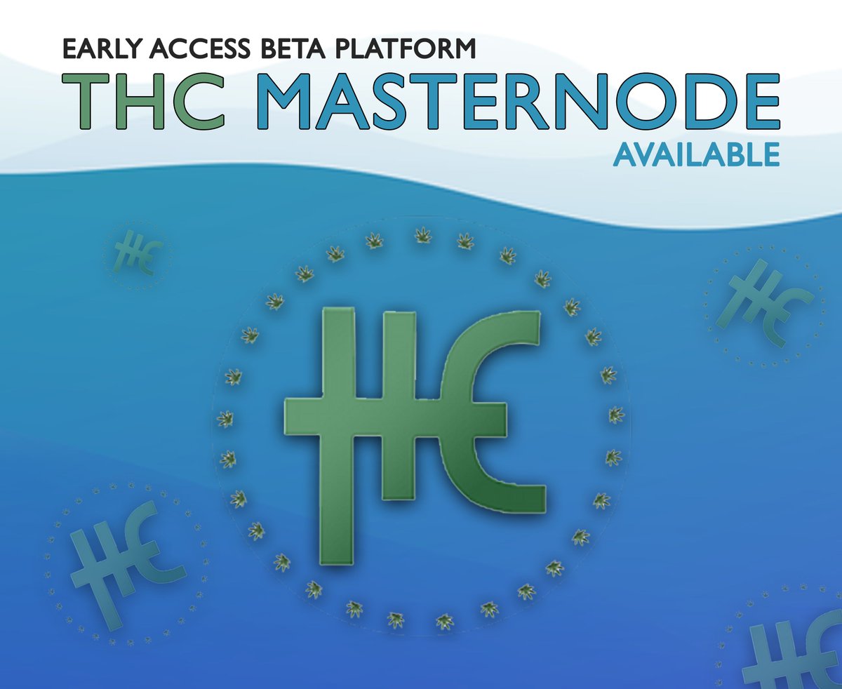 MasterNodeToken's tweet photo. Get your share of a @TheHempCoin #Masternode on our Early Access BETA Platform 💚

No setups, no stress. 
Everything simplified 💡

https://t.co/m19qlnLY7G 

$THC #Masternodes https://t.co/3xZtIEjl9q