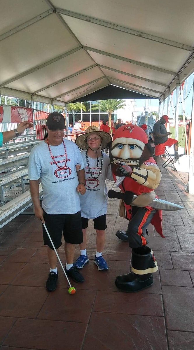 CampWeGoInc's tweet image. Tampa bay buccaneers training camp 2018!!!!