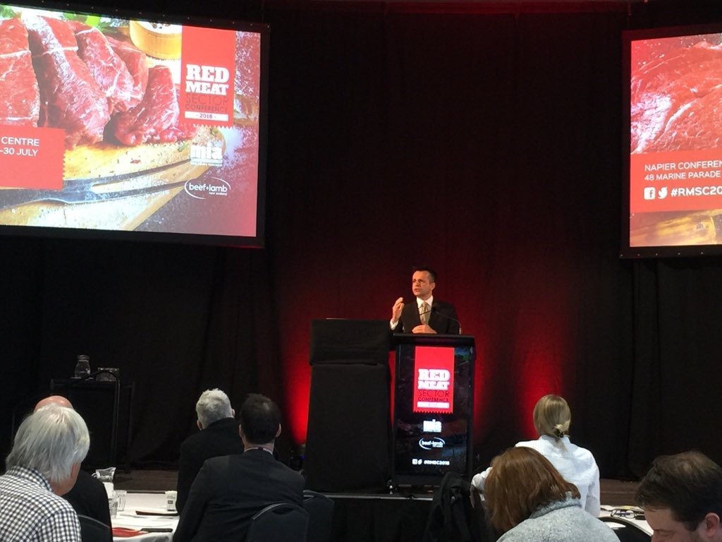sirma_karapeeva's tweet photo. Address by @VangelisVNZ on current challenges for international trade at the Red Meat Sector Conference #RMSC2018 https://t.co/Se5Kuleuet