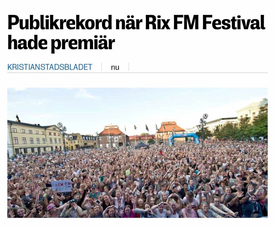 Tack Kristianstad, ni var magiska 😍