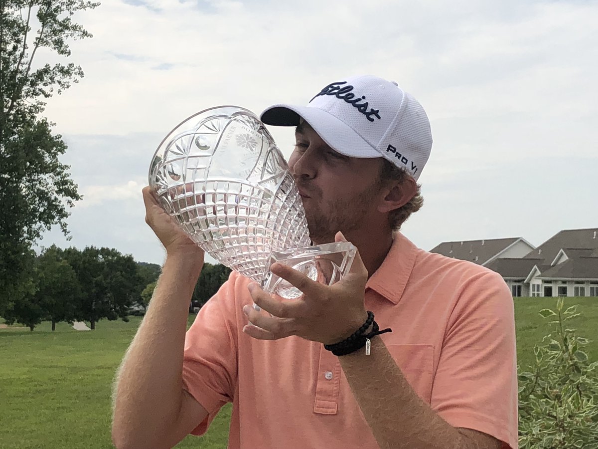 26 hours ago, <a href="/IowaHawkeyeGolf/">Iowa Hawkeye Golf</a> alum <a href="/NattyYanks/">Nate Yankovich</a> became our tournament champion! Read about his playoff win &amp; other happenings at this year's tourney on our blog! bit.ly/2uWFYN0 #GCRO #GCRO2018