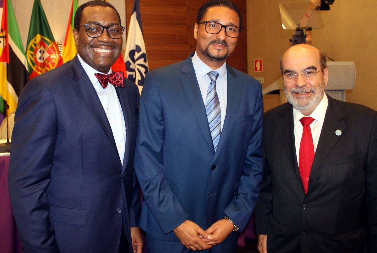 UNCaboVerde's tweet photo. #CPLPSummit in #CaboVerde supports #Africa’s agricultural transformation to #EndHunger with @AfDB_Group chairperson and @FAO General Director. Discussions at sidelines of #CONSAN with @_CPLP Ministers of #Agriculture #FeedAfrica #ZeroHungerGeneration @GlobalGoalsUN #SDG1 #SDG2 https://t.co/NDvC1jtQw4