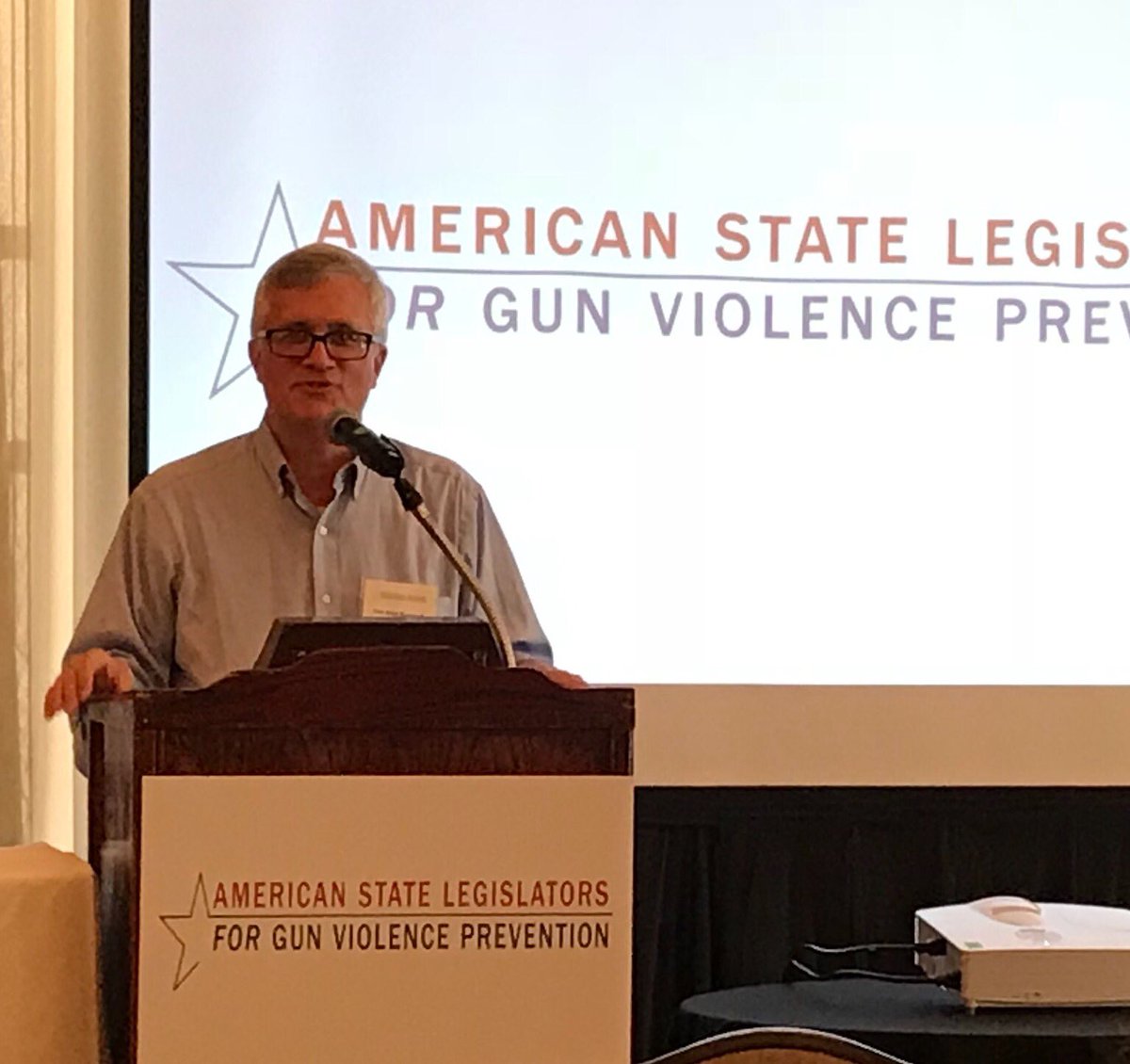 BrianKavanaghNY's tweet photo. Kicking off the 5th annual American State Legislators for Gun Violence Prevention @ASLforGVP Policy Summit in Los Angeles!

Ready for some informative dialogue with gun violence prevention experts, practitioners, and state legislators from across the US! https://t.co/F8wQrSMOsW