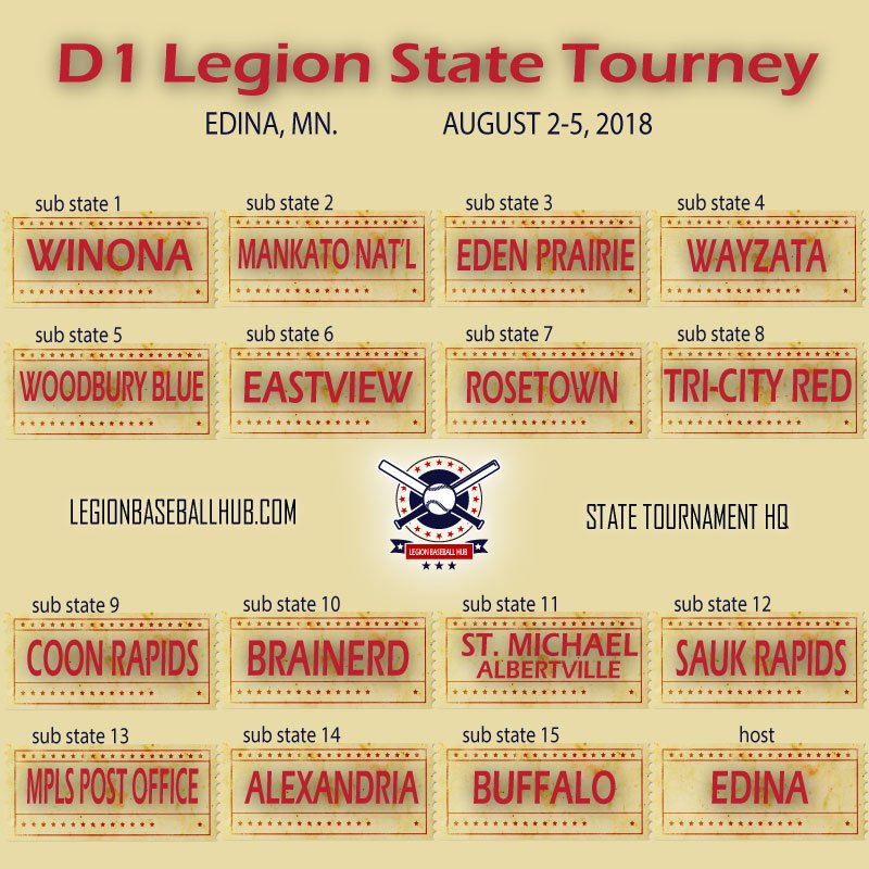 Legion Baseball Hub on Twitter "All Tickets Punched ! D1 brackets all