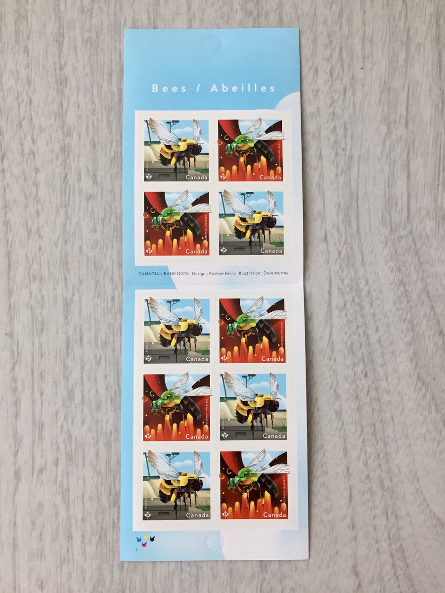 GirlSwagger101's tweet photo. I love these new stamps: sharks and bees! #stamptwitter #snailmail 💌🤓 https://t.co/KMssE0tqyC