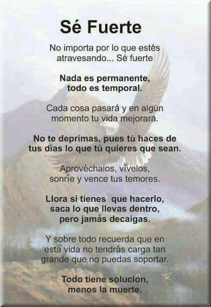 lauralicia2000's tweet photo. Sé fuerte... https://t.co/e97wWvmRvs