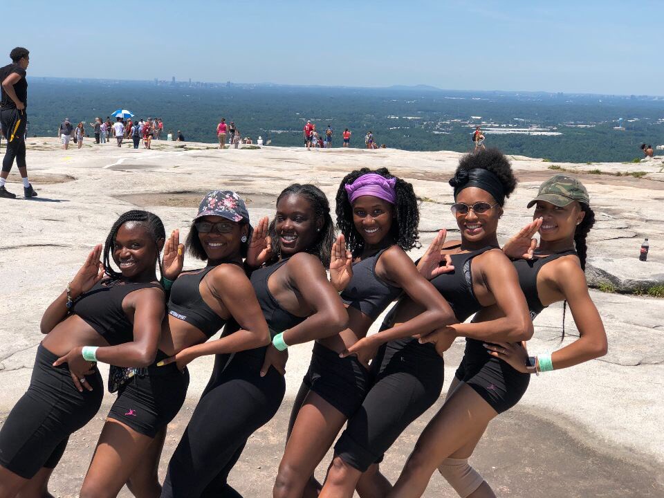 Kolormeekayy's tweet photo. Dancing Doll Divas take Stone Mountainπππ #3D #DancingDollDivas #FVSU https://t.co/Gsy5Bksb02