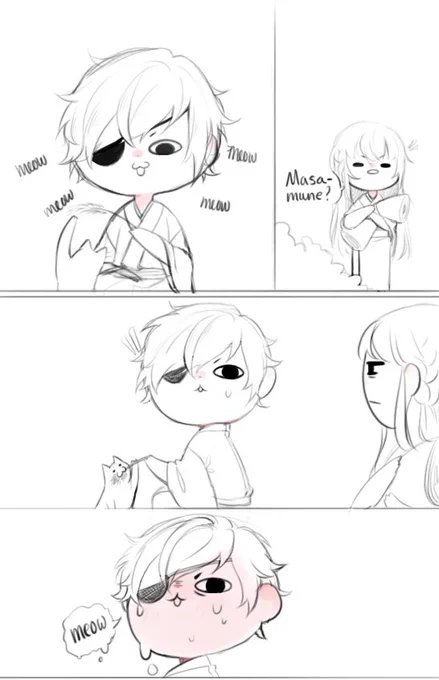 Meow. 
#IkemenSengoku 
#ikesen 
#イケメン戦国 