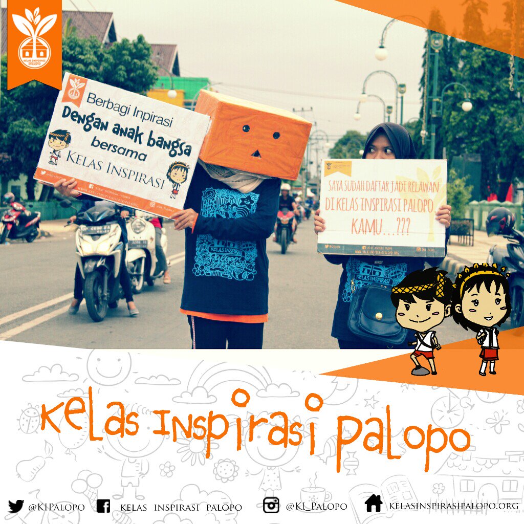 KIPalopo's tweet photo. Car Free Day, sosialisasi dan foto booth 😉
Terima Kasih kakak-kakak relawan panitia,.
Buat yg belum daftar, bisa klik di https://t.co/XiGgxTjSxX yah.. 😊
Perekrutan relawan pengajar akan ditutup pada 22 Agustus 2018.
Semangat menginspirasi.
#KelasInspirasiPalopo2018 #KIP18 https://t.co/FHkVOrAxpz