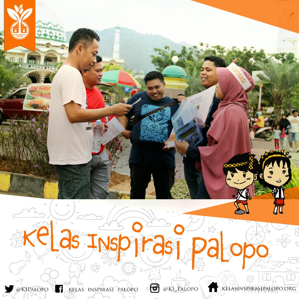 KIPalopo's tweet photo. Car Free Day, sosialisasi dan foto booth 😉
Terima Kasih kakak-kakak relawan panitia,.
Buat yg belum daftar, bisa klik di https://t.co/XiGgxTjSxX yah.. 😊
Perekrutan relawan pengajar akan ditutup pada 22 Agustus 2018.
Semangat menginspirasi.
#KelasInspirasiPalopo2018 #KIP18 https://t.co/FHkVOrAxpz