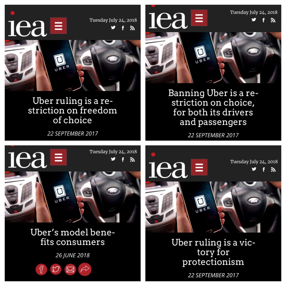 DDDaughters's tweet photo. While #Women we’re being #sexuallyassaulted in #Uber cars. The @iealondon we’re actively lobbying for deregulation for #Taxis and #Minicabs so Uber and their Tory investors like #BlackRock could carve up the industry !! @guardian #BreakingNews #MondayMotivation #BBC #Chumocracy https://t.co/hV37YjT0CU