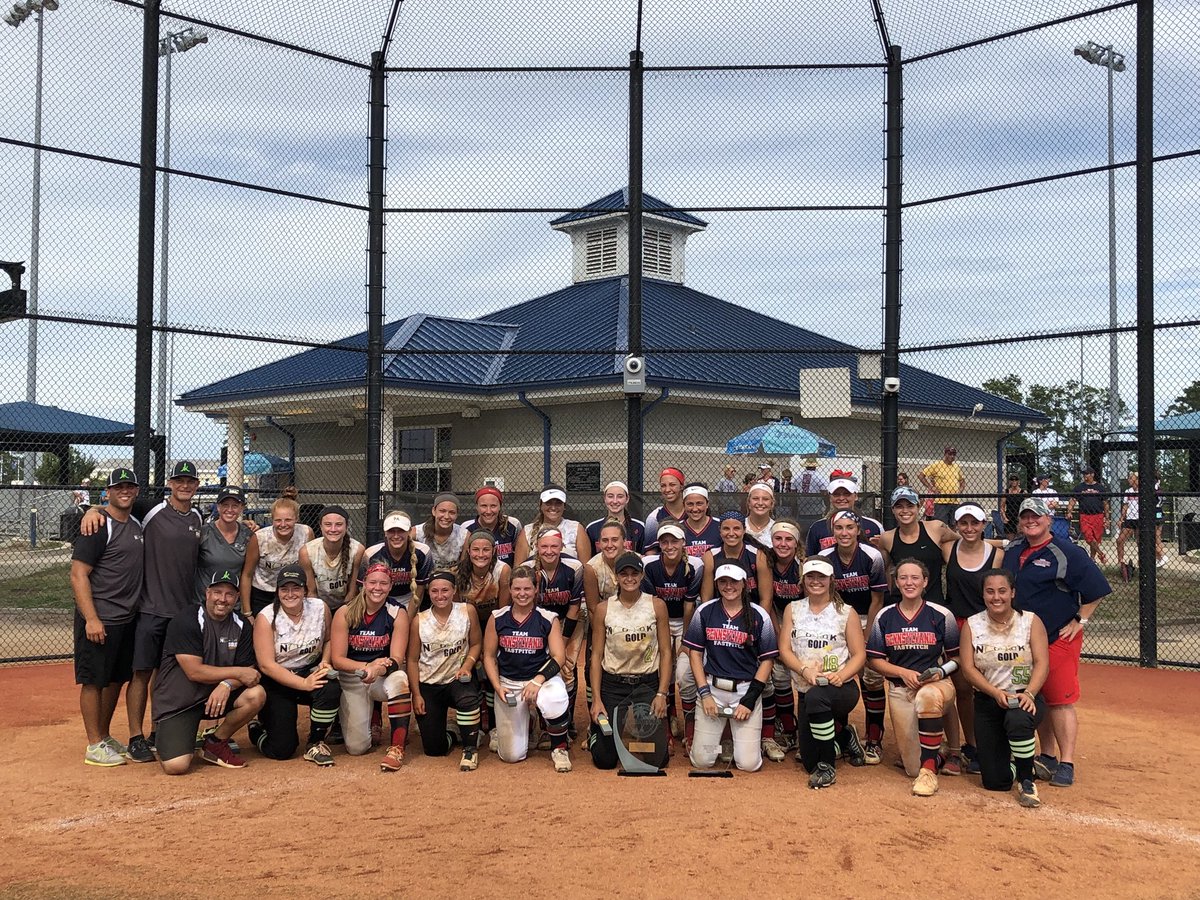 The state of Pennsylvania representing well at #EastCoastSummerNationals The Nook takes home the title in the 18u with team Pennsylvania right behind #IPlayTCS #TCFastpitch
