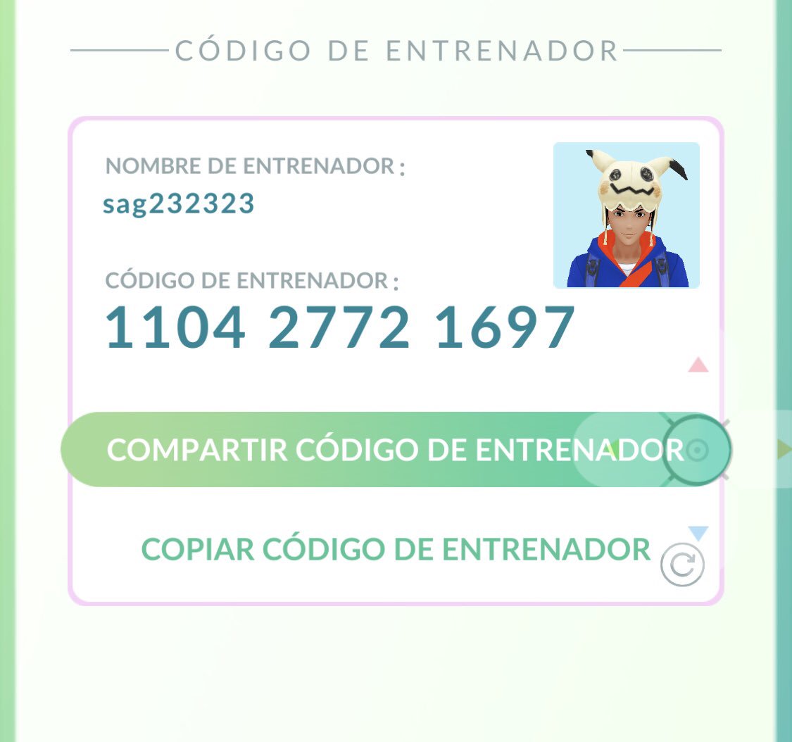 SAG_18's tweet photo. @PokemonGo_BIO     Agregarme https://t.co/1AiIw2gHaW