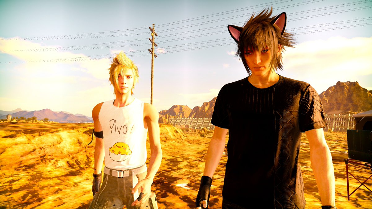 SakuraLunafreya's tweet photo. #Prompto #Cindy #PrompDy #PromDy #FFXV #FinalFantasyXV #PromptoArgentum #CindyAurum #FFXVWindowsEdition #FinalFantasyXVWindowsEdition #Ansel #NvidiaAnsel https://t.co/HWDckohJ72