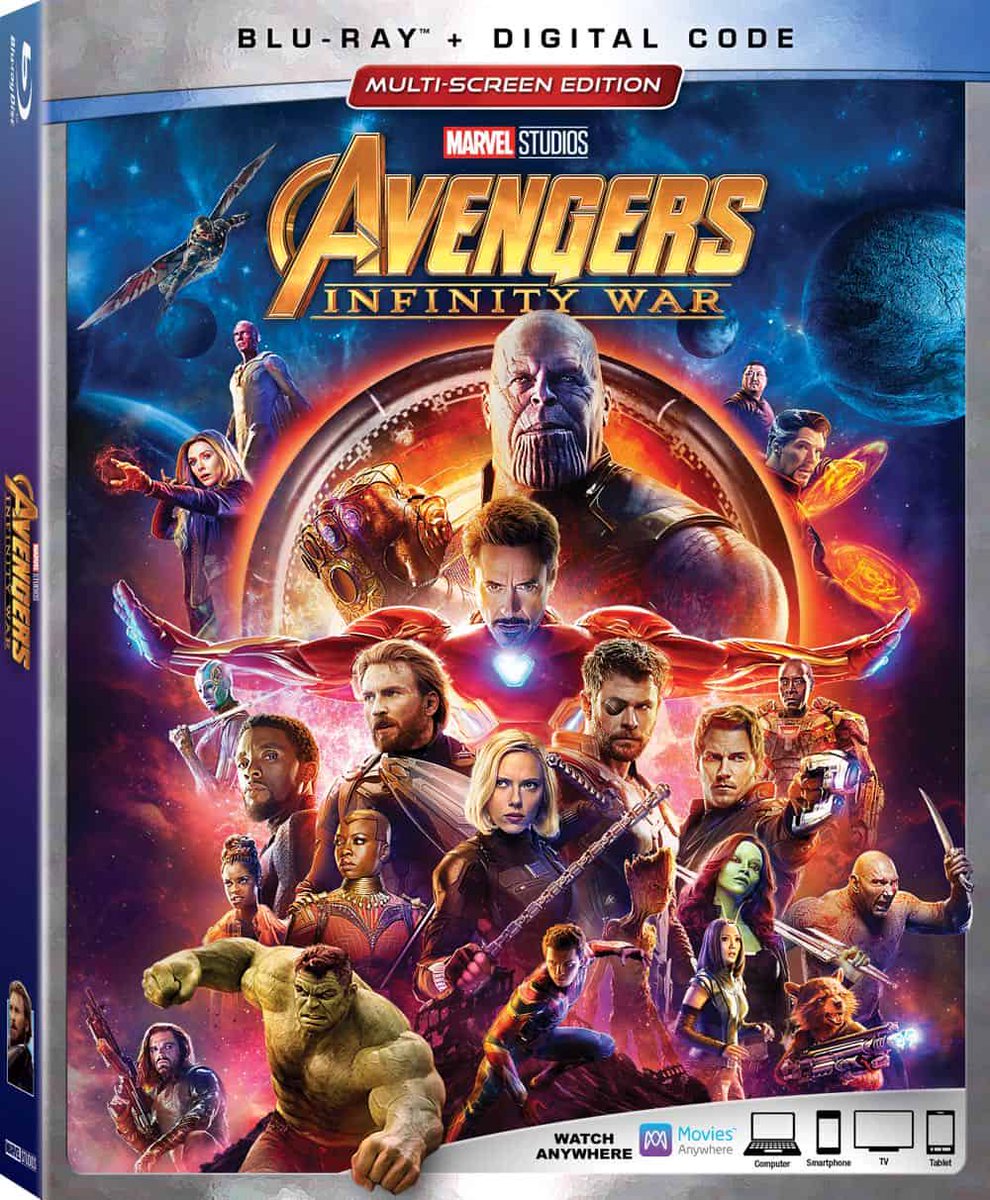 NukeTheFridge's tweet image. #RT &amp;amp; Follow @NukeTheFridge for a chance to win a free Blu-ray copy of #AvengersInfinityWar BONUS: Follow us on Instagram HERE bit.ly/2hABsfp Good Luck!