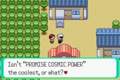 trendyphraseguy's tweet photo. Isn't "PROMISE COSMIC POWER" 
the coolest, or what? https://t.co/EanbZrlEog