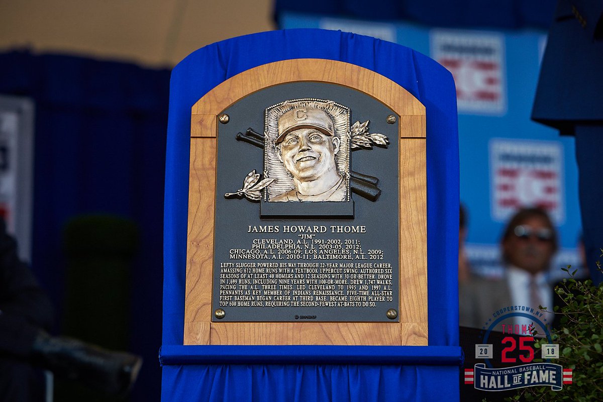 CleGuardians's tweet photo. Forever a Cleveland Indian. Forever a Baseball Hall of Famer.

Congrats, Jimmy!

#ThomeHOF https://t.co/iDcq1M0SDY