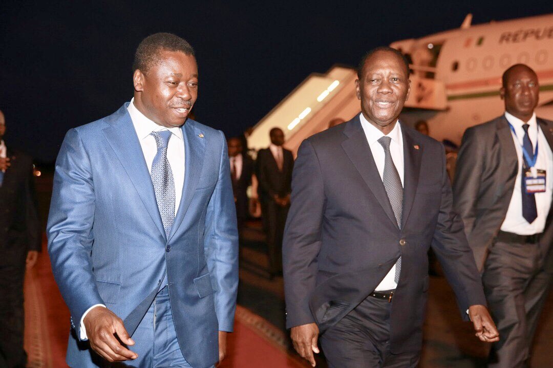 dienekeita's tweet image. #AfricanLeaders gathering in Beautiful Lomé to discuss #AfricanIntegration @ecowas_cedeao @CEEAC_ECCAS glorious arrival of HE @AlphaCondePRG and his peers #sommetcedeaoceeac @GouvGN @MCIA_Guinee