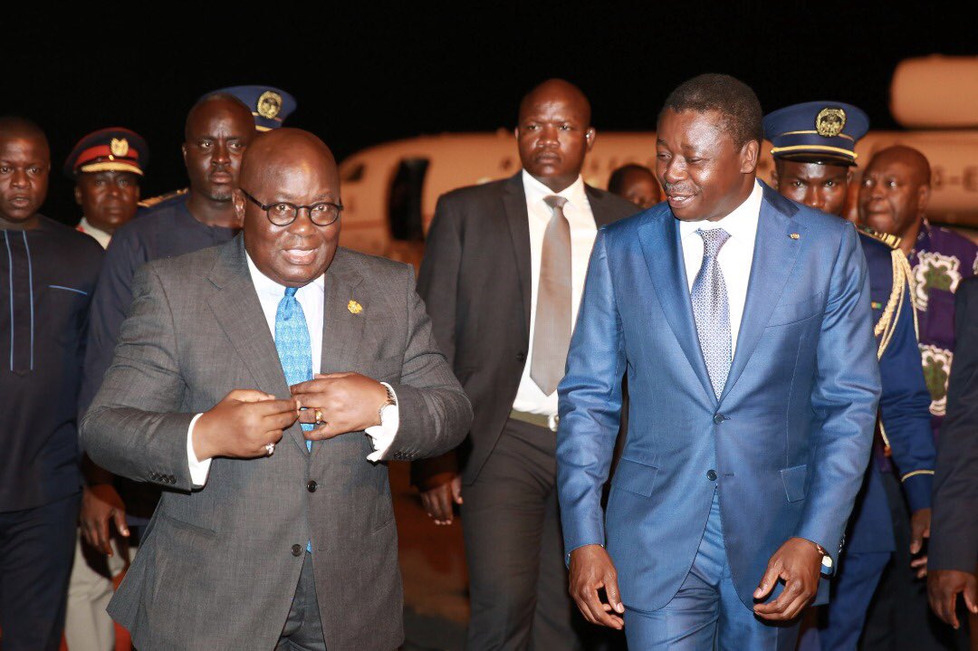 dienekeita's tweet image. #AfricanLeaders gathering in Beautiful Lomé to discuss #AfricanIntegration @ecowas_cedeao @CEEAC_ECCAS glorious arrival of HE @AlphaCondePRG and his peers #sommetcedeaoceeac @GouvGN @MCIA_Guinee