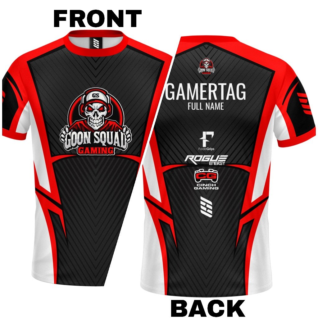OfficialGoonSq1's tweet image. Go and get your own Goon Squad Gaming esport jersey today! Visit dashthreadsco.com/pages/goon @DashThreads @FadeGrips @CinchGaming @TheRogueEnergy @zTriKz @Mighty_RTs @FEAR_RTs @PromoteGamers @Demented_RTs @FearRTs @SGH_RTs @GFXCoach @Ram_RTs @xSP_RT @OasisRetweets @Turbo_RTs