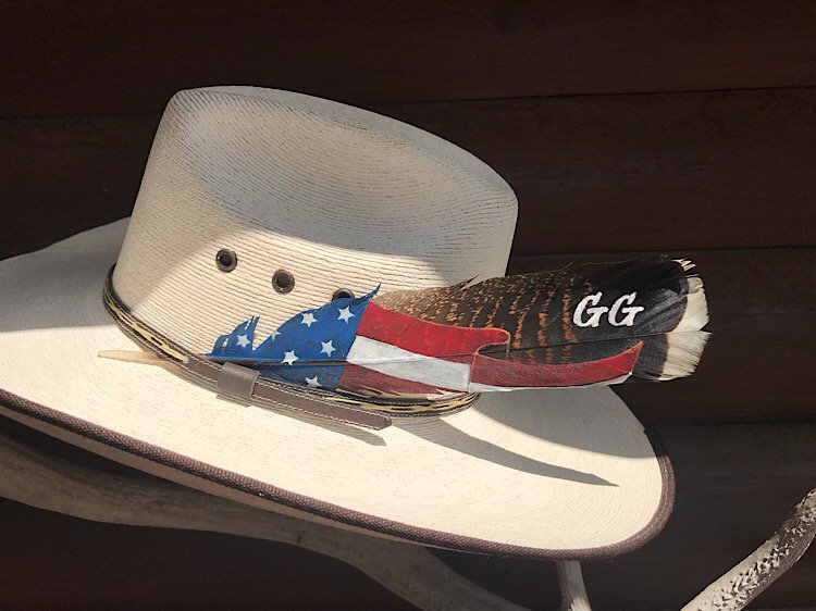American hat feathers 