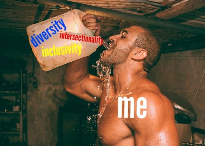 TeamPurgatorgy's tweet photo. We're thirsty... for social justice. Help us quench our thirst by liking 💙 #GISHmeme https://t.co/xHPTqj9oDz