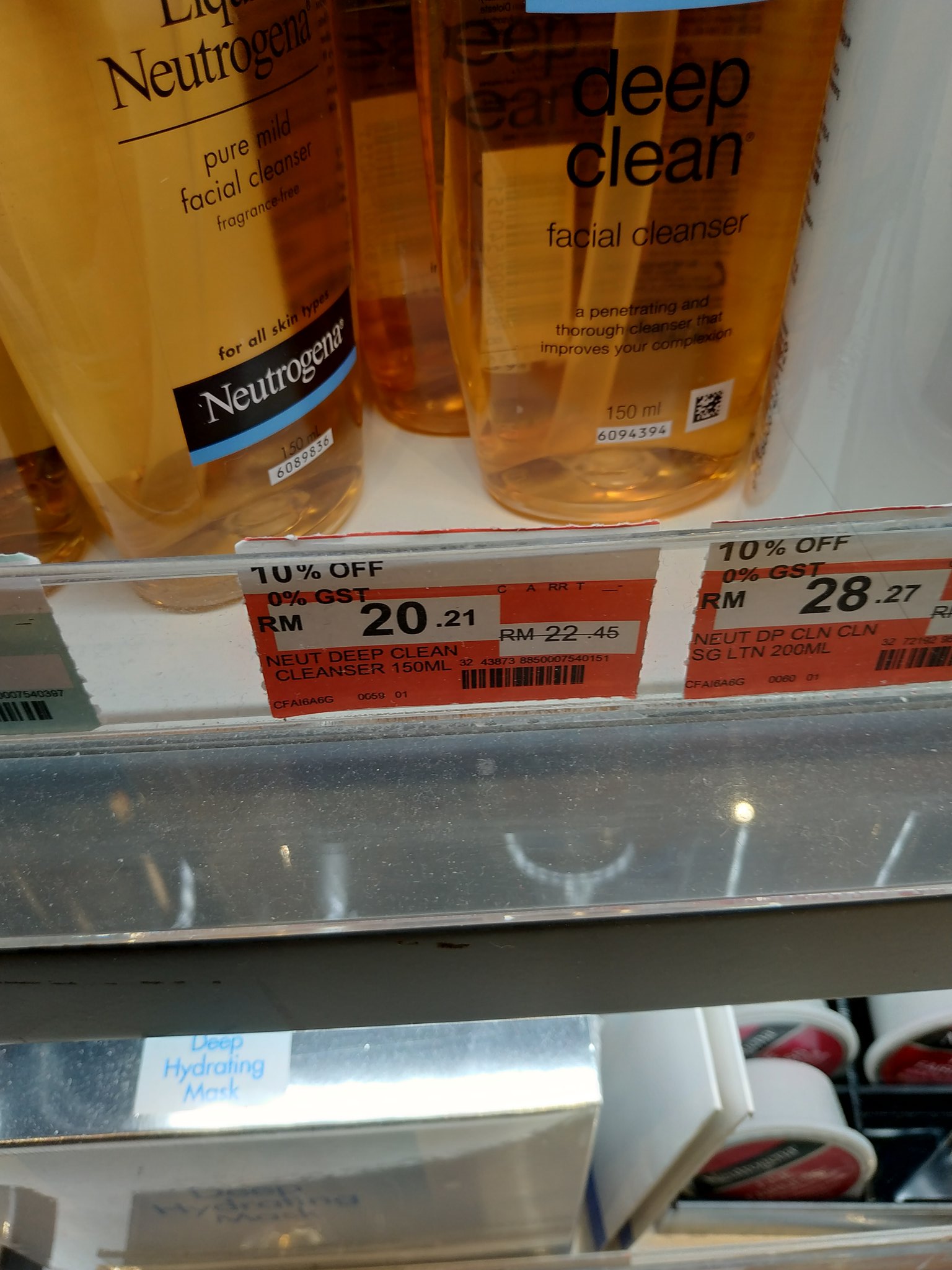 pencuci muka neutrogena