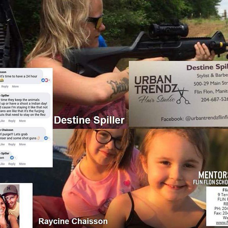 Giselle72831410's tweet photo. I shouldn't have to be ashamed for the colour of skin or to be scared for the next person that wants me to die.
#destine #raycine #indigenouslivesmatter #racism #flinflon #manitoba https://t.co/5cymucvrtr