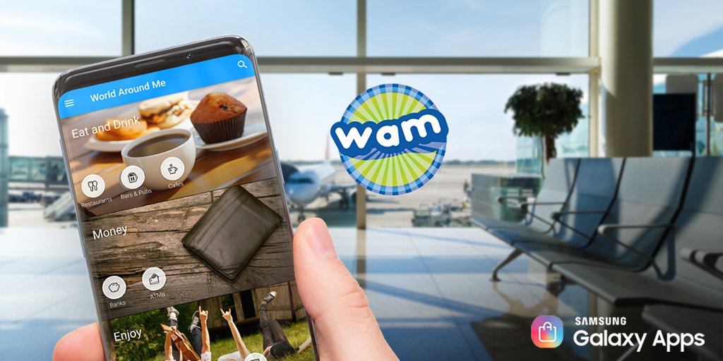 SamsungTVPlus's tweet image. Use the #AugmentedReality powered, @WAMapp, to explore nearby places in an entirely new, unique and futuristic way. Check the #AR app out: rcl.ink/5Ej