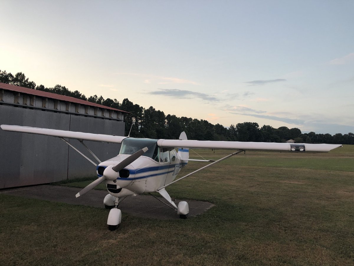 whyweflypodcast's tweet photo. Great flight back to Tennessee and the 2,000 ft grass strip I call homebase. Had an incredible week, but I’m very happy to be home! #OSH18 https://t.co/p4PN6YW7aK