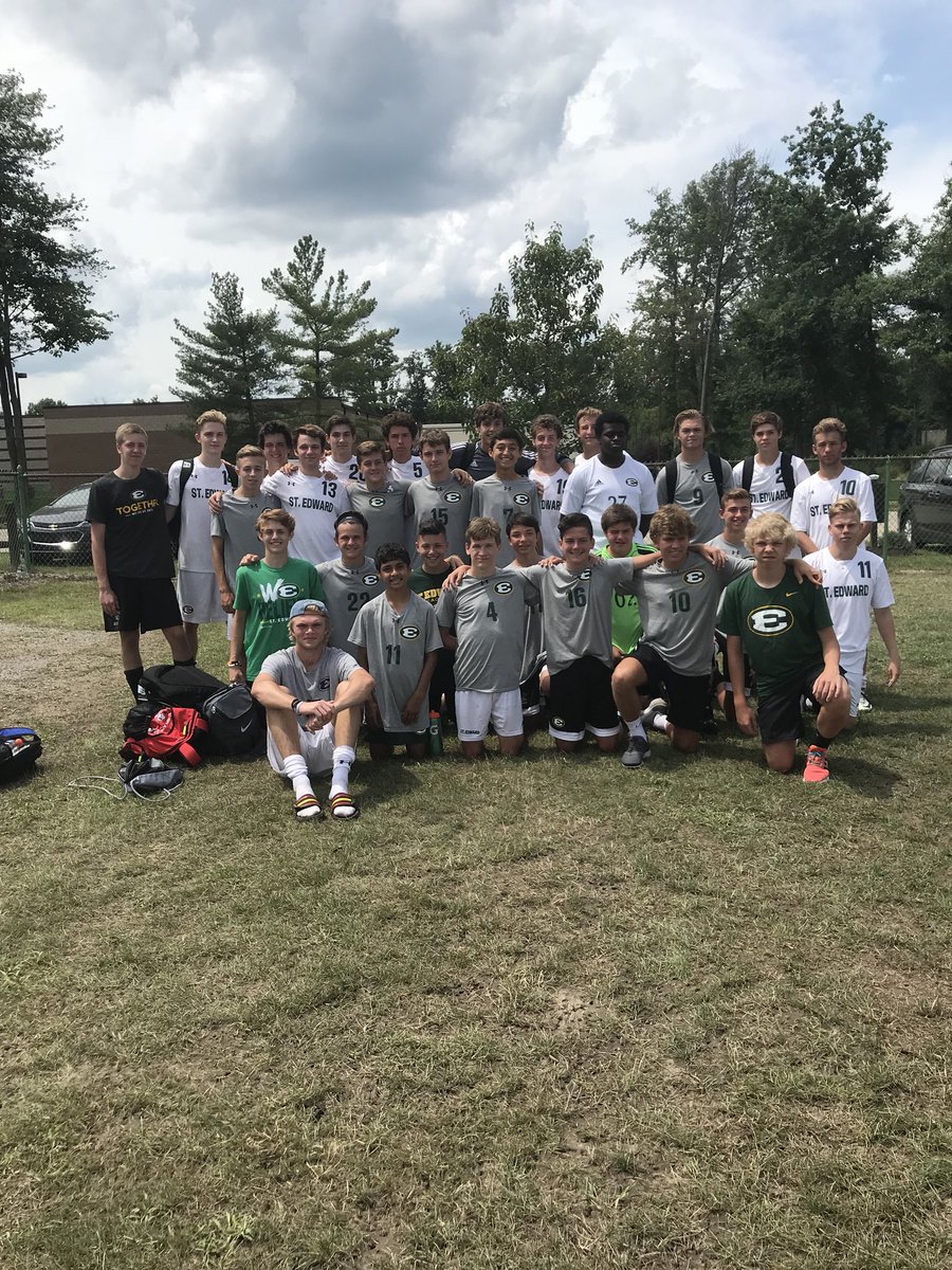 Great weekend for the boys. Gold and White teams go undefeated Green loses once Great end to our pre season. #Edsup #StEdssoccerfamily