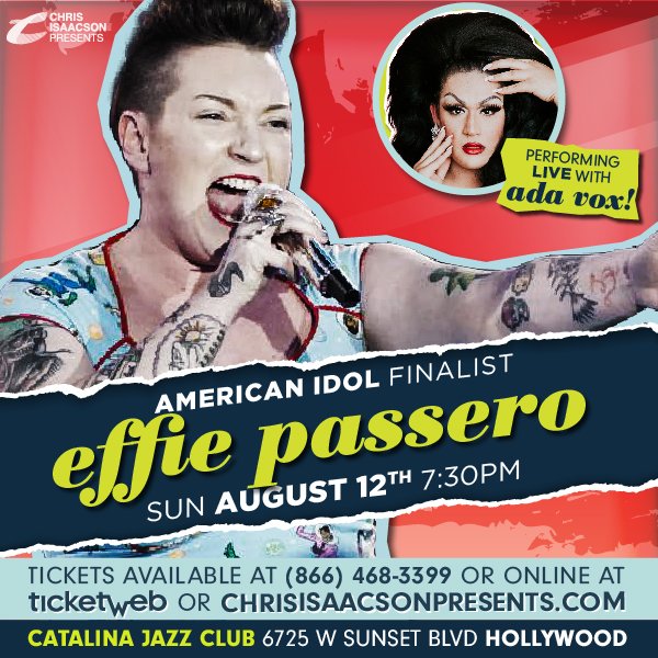 ChrisIsaacson's tweet photo. #OnlyTwoWeeks till @AmericanIdol Top 10-finalist @AdaVoxย ๐คฉ makes LA debut @CatJazzClub!
โ
Sun, Aug 12ย at 7:30p. Performed with full band, and guests @EffiePassero & @DavidHernandezMusic!ย ๐
โ
Get Your Tix! Box Officeย (866) 468-ย 3399ย or https://t.co/wI1HTY6v6l https://t.co/8uGuIOiTRh