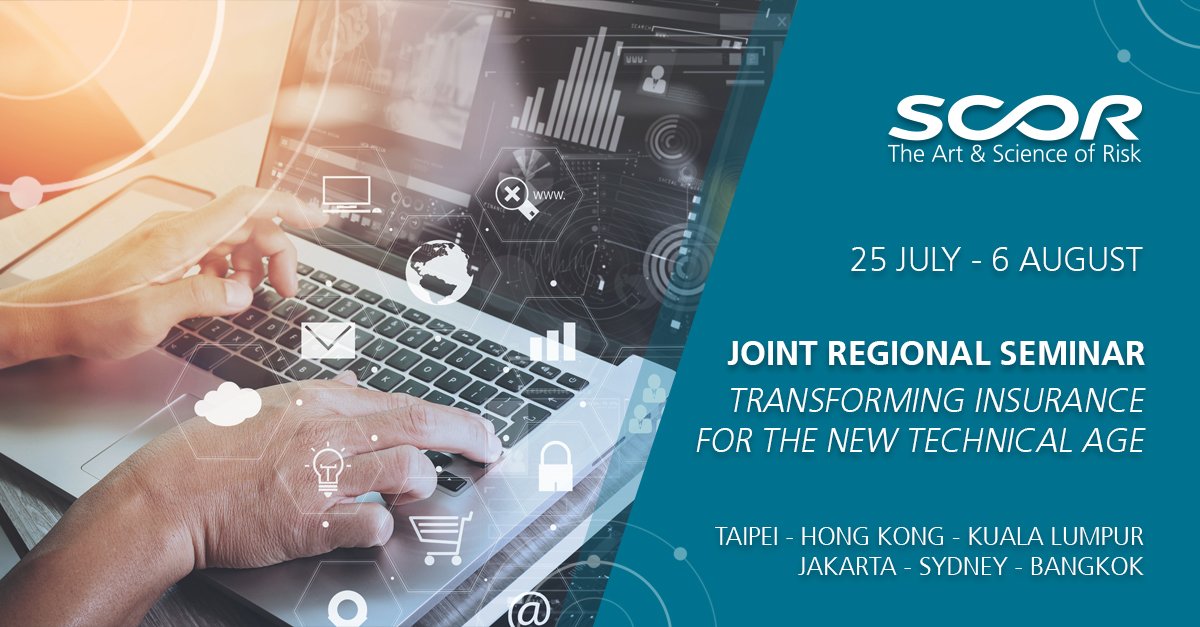 SCOR_SE's tweet photo. Our industry today has gaps in connecting with customer – Transforming #Insurance for the new technical age. SCOR will present at the Joint Regional Seminar 2018 on 30-31 July in Kuala Lumper #LifeInsurance #HealthInsurance #AsiaInsurance https://t.co/cvd9BkiEhX