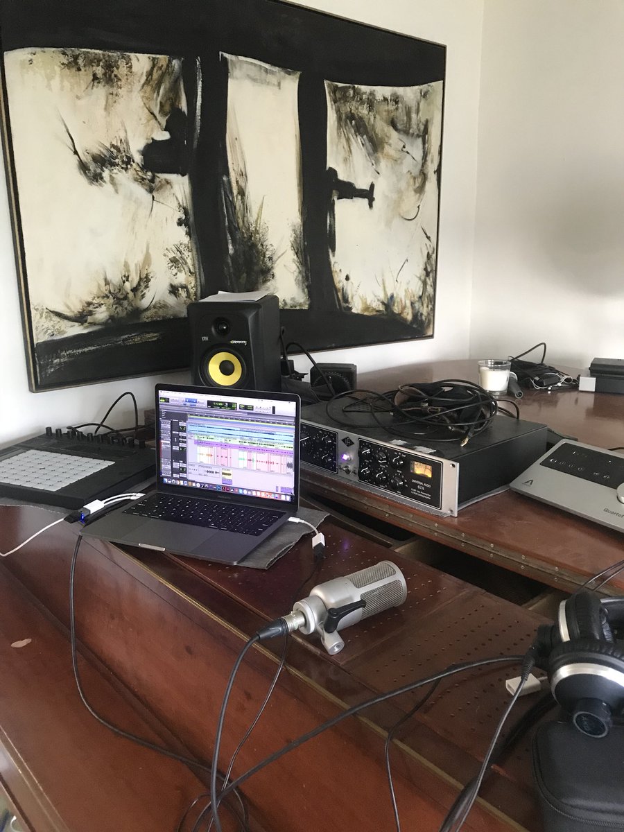 Started working on the next Casualties of Cool record today.... I missed this.... 
#casualtiesofcool #motivation #newmusic  #inspiration <a href="/dvntownsend/">Devin Townsend</a> <a href="/MicEhrlund/">Ehrlund Microphones</a> <a href="/WarwickFramus/">Framus & Warwick</a> <a href="/jimdunlopusa/">Jim Dunlop</a> <a href="/SuproUSA/">Supro</a>