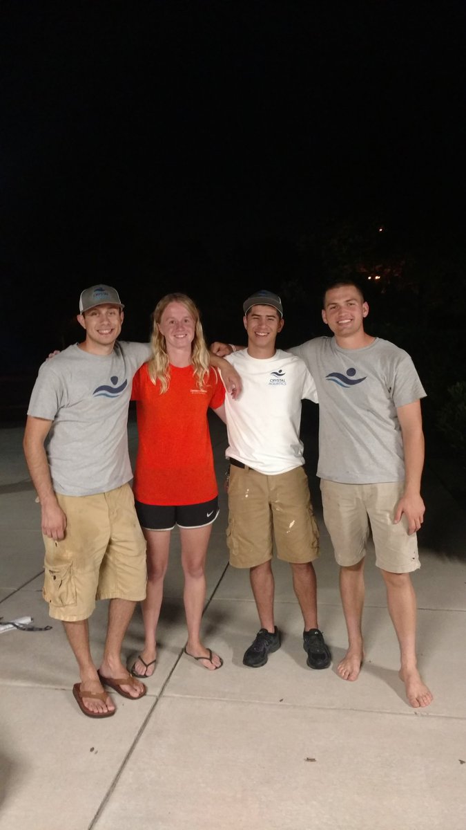 AnnieDesmarais7's tweet photo. 2018 Guard Olympics squad. Thanks to all the @CrystalAquatics guards who came out tonight! https://t.co/NmZoxkDTLZ